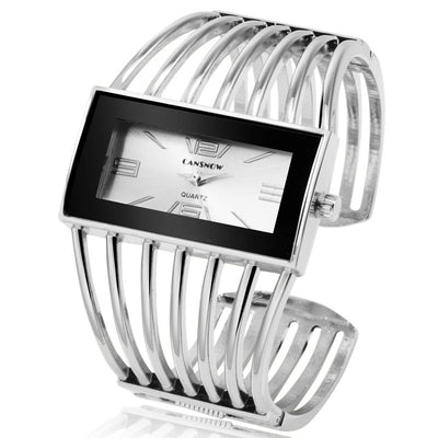 Reloj de Pulsera Lujo Mujer Oro Rosa - Pulsera Brazalete Elegante - Image 7