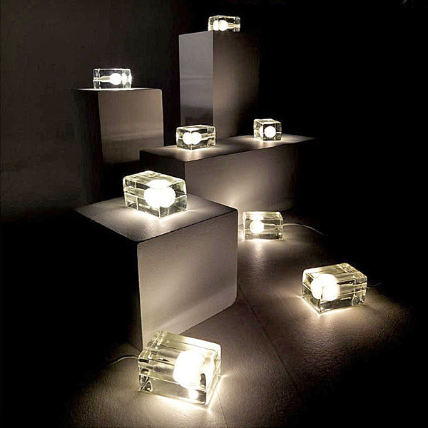 Lámpara Decorativa Nordic Block Glow - Diseño Moderno Minimalista