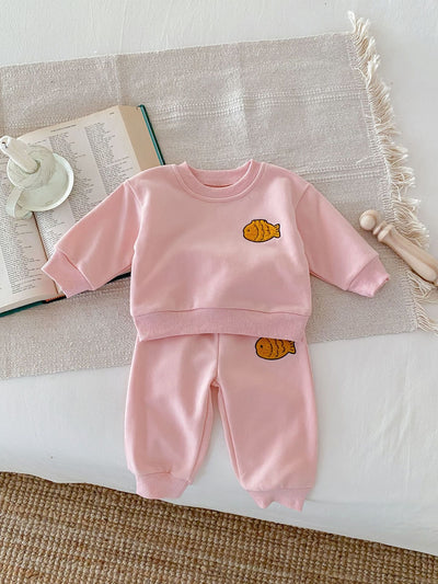 Conjunto de Pantalón y Suéter con Pez Bordado - Image 78