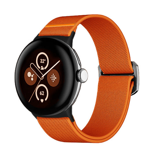 Correa de Reloj Elástica Tejida Nylon con Hebilla Cabeza de Res - Image 11