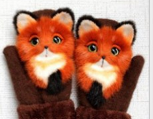 Manoplas Cálidas con Diseño de Animales para Otoño e Invierno - Image 5