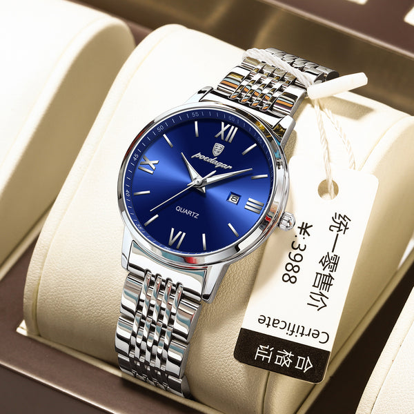 Reloj de Moda Ultrafino Luminoso Resistente al Agua