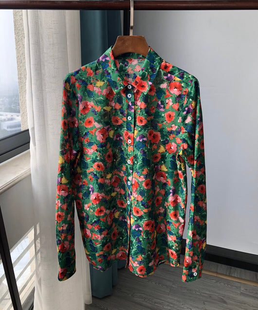 Camisa de Manga Larga con Solapa Pequeña - Image 5