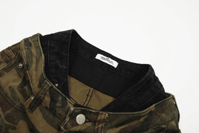 Shorts Cómodos Camuflaje Unisex Corte Relajado - Image 4