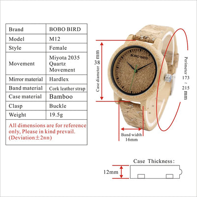 Relojes de Bambú y Madera Ecológicos - Image 17