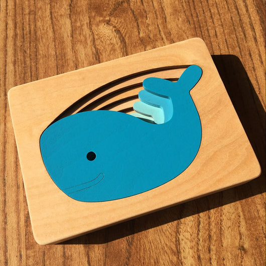 Puzzle de Animales Grandes de Madera Multicapa Reforzada para Niños - Image 6