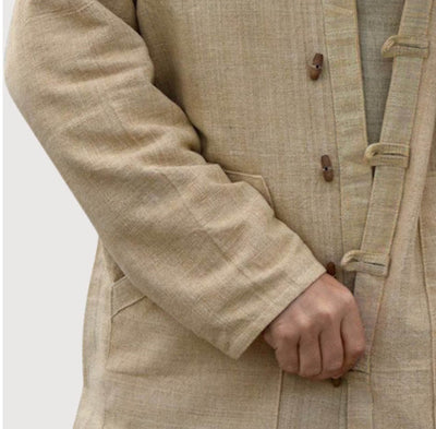 Chaqueta Casual Étnica con Capucha y Manga Larga para Hombre - Image 6