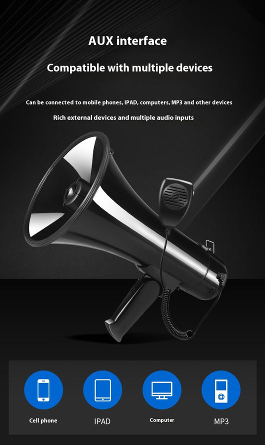Altavoz Portátil de Alta Potencia con Grabación y Carga - Image 19