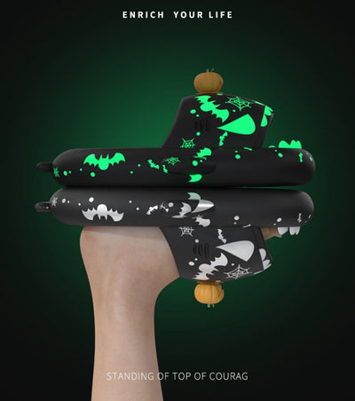 Pantuflas Luminosas Tiburón para Parejas - Zapatillas de Casa Antideslizantes Unisex - Image 2