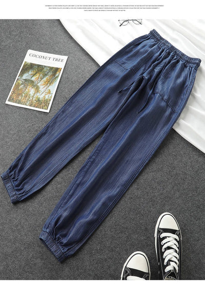 Pantalones Harem Capri Ajustados para Mujer - Corte Moderno y Favorecedor - Image 16