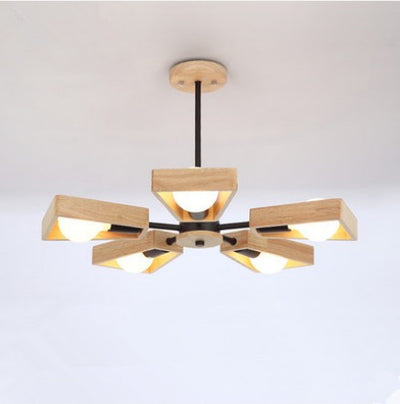 Lámpara Colgante de Madera para Dormitorio - Image 8