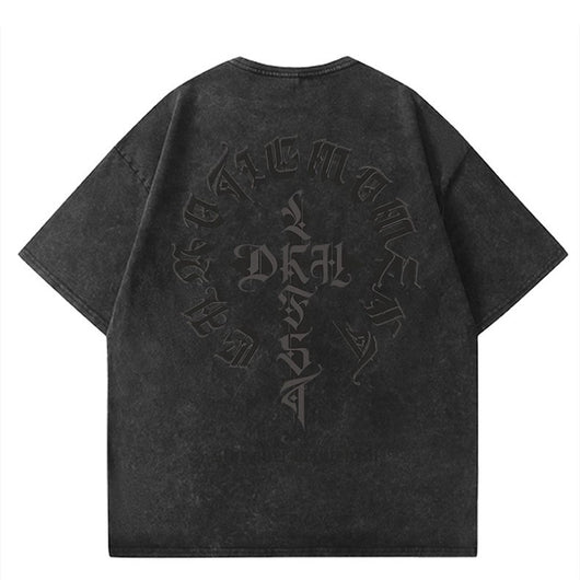 Camiseta Básica de Algodón Lavado para Hombre - Image 6