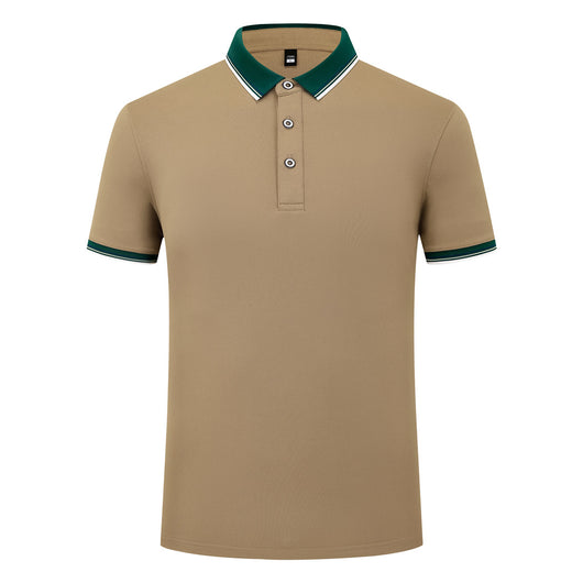 Polo Elástico de Algodón con Combinación de Colores - Image 6