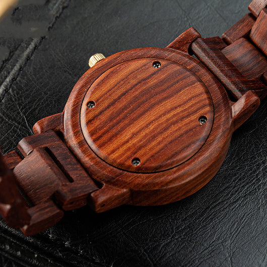 Reloj de Madera Vintage Casual - Estilo Atemporal - Image 5