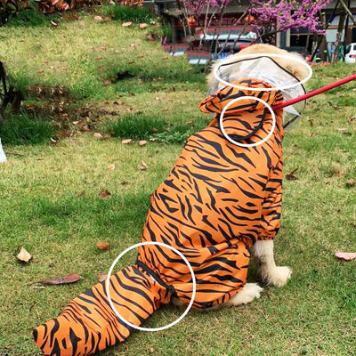 Traje Impermeable Completo para Mascotas de Cuatro Patas - Image 7