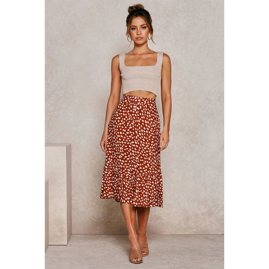 Falda Estampado Leopardo para Mujer - Image 4