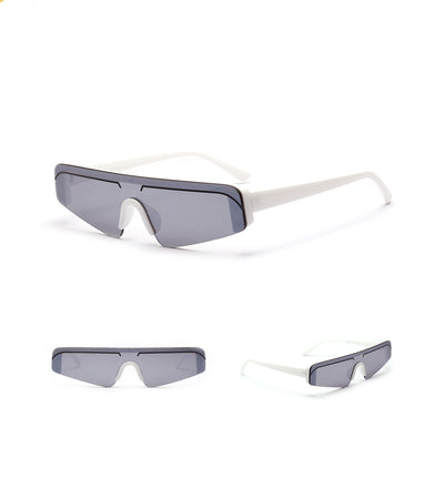 Gafas de Sol Rimless para Mujer con Tratamiento Polvo - Image 16