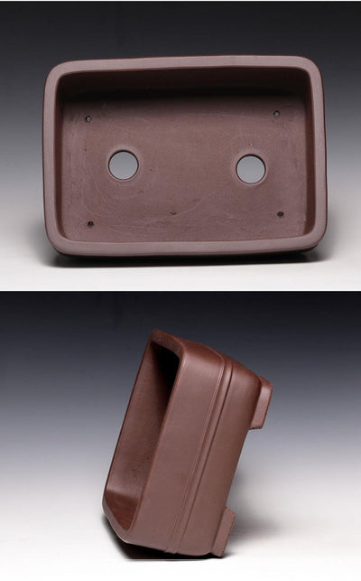 Maceta Rectangular de Cerámica Yixing Purple Sand - Image 22