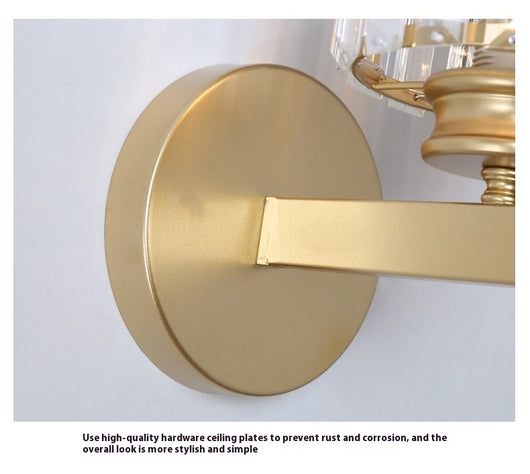 Lámpara de Pared Cristal Americano Diseño Postmoderno para Sala - Image 14