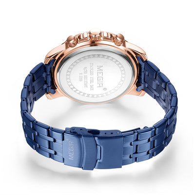 Reloj de Hombre Acero Inoxidable Resistente al Agua - Estilo Ejecutivo - Image 3