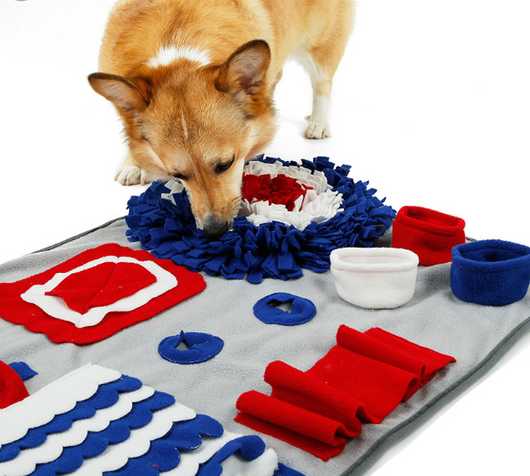 Manta de Entrenamiento Olfativo para Mascotas con Texturas Interactivas - Image 3