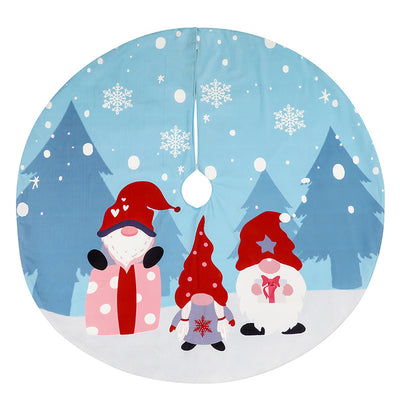 Falda para Árbol Navideño con Estampado Rudolf y Personaje Vintage - Image 5