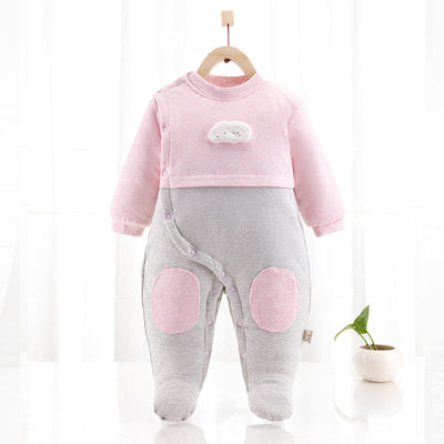 Pijama Enterizo Cálido de Algodón para Bebé Recién Nacido - Image 7