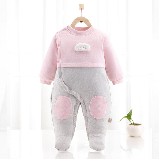 Pijama Enterizo Cálido de Algodón para Bebé Recién Nacido - Image 7