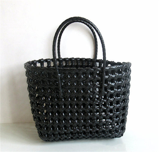 Bolsa Tejida Abierta de Fibra Natural - Cartera Basket Elegante - Image 9