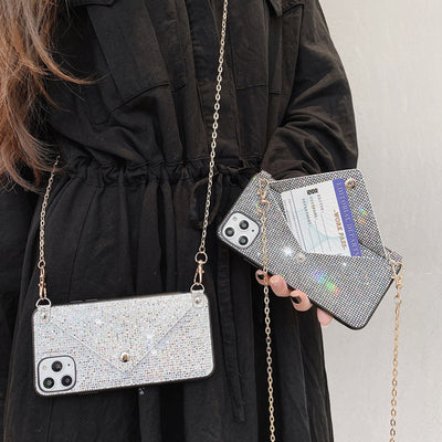 Bolso Mensajero Flash Diamond con Correa Ajustable - Image 7
