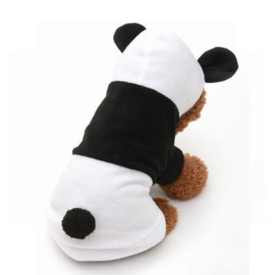Abrigo para Perro Panda Blanco y Negro - Ropa de Otoño e Invierno - Image 2