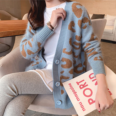 Cardigan Suelto Estilo Coreano para Mujer con Top Integrado - Image 5