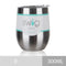 Vaso Térmico de Acero Inoxidable 9 oz con Tapa - Aislamiento al Vacío