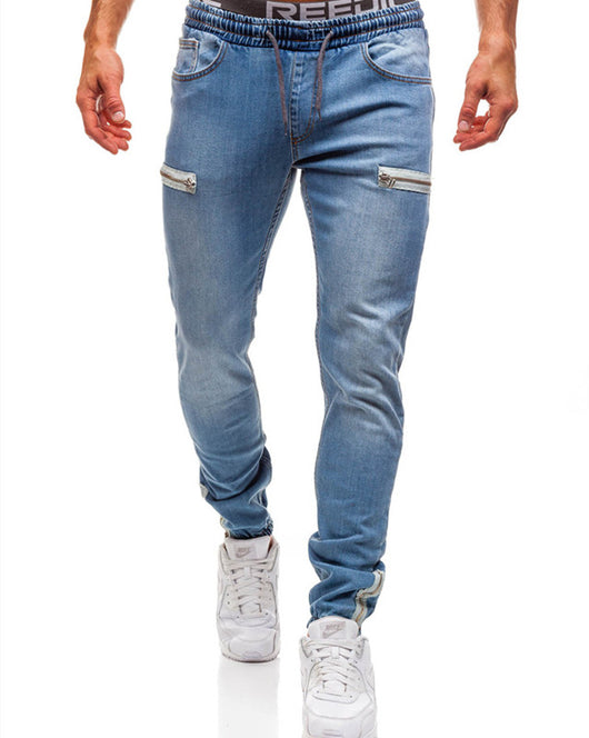Pantalones Quirúrgicos con Cierre de Movimiento Vaquero - Image 6