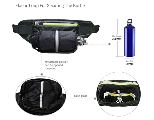 Cinturón Deportivo Multifuncional para Correr con Bolsas Laterales - Image 15