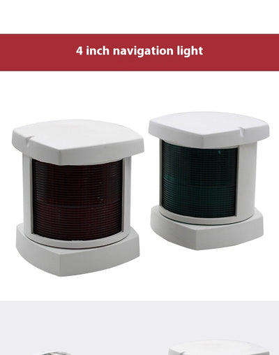 Luces de Navegación Marina 12V 24V - Señales Laterales Izquierda y Derecha con Foco - Image 12