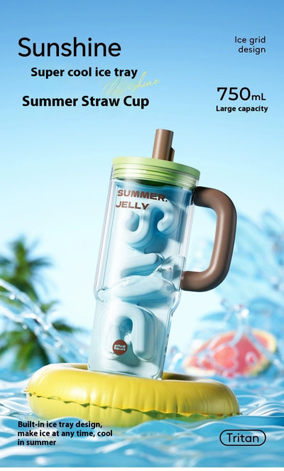 Vaso Portátil de Gran Capacidad con Popote - Tritan Resistente - Image 9