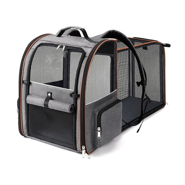 Bolsa Transportadora Extensible para Perros Pequeños con Ventilación