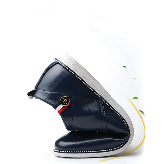 Zapatos de Cuero Transpirable para Hombre con Suela Suave y Refuerzo de Tendón - Image 15