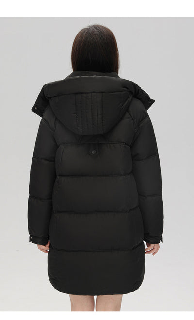 Abrigo Acolchado con Plumón y Capucha - Chaqueta de Algodón Elegante - Image 17