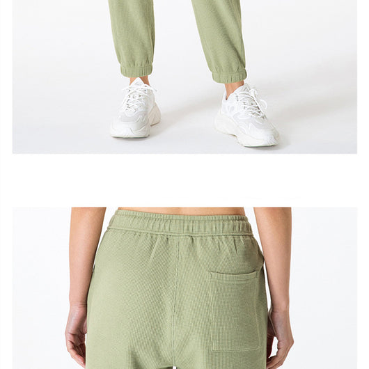 Pantalones Deportivos Casuales de Cintura Alta, Bolsillos y Secado Rápido - Image 9