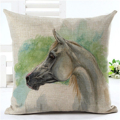 Funda de Almohada con Estampado de Caballos - Image 6