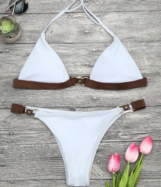 Bikini de Dos Piezas para Mujer Estilo Europeo Moderno - Image 2