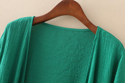 Cardigan Ligero de Algodón y Lino para Mujer - Perfecto para Verano - Image 11