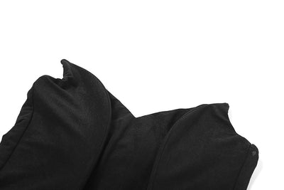 Chaleco Slim Fit Escotado sin Espalda Monocolor Versátil - Image 18