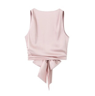 Top Backless de Seda Satinada para Mujer - Image 11
