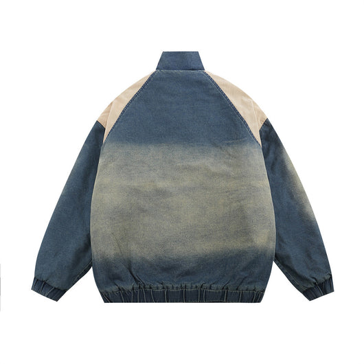 Abrigo Acolchado de Algodón con Cuello Alzado y Detalles en Contraste - Image 10