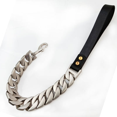 Cadena de Tracción Acero Inoxidable 32 con Mango Negro Arenado - Image 9