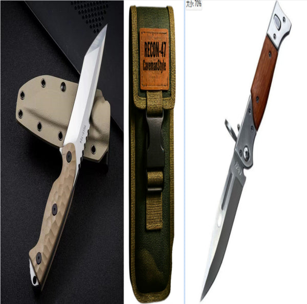 Cuchillo Multiusos de Supervivencia Outdoor con Defensa Personal - Image 7