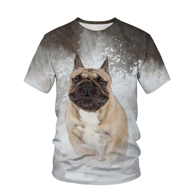 Playera Unisex con Estampado 3D de Perrito Adorable - Image 8